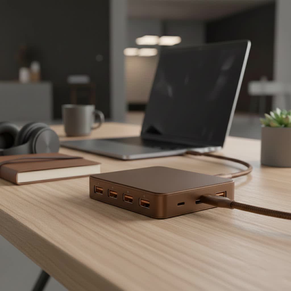 4-port USB hub